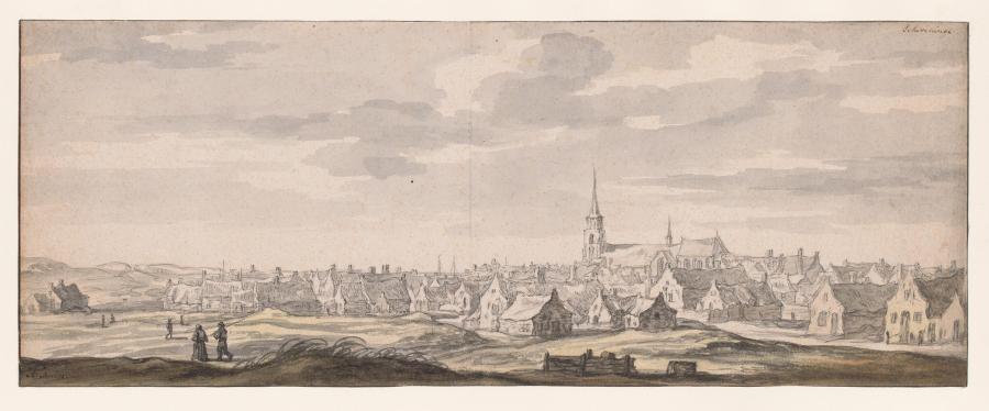 Gezicht op Scheveningen