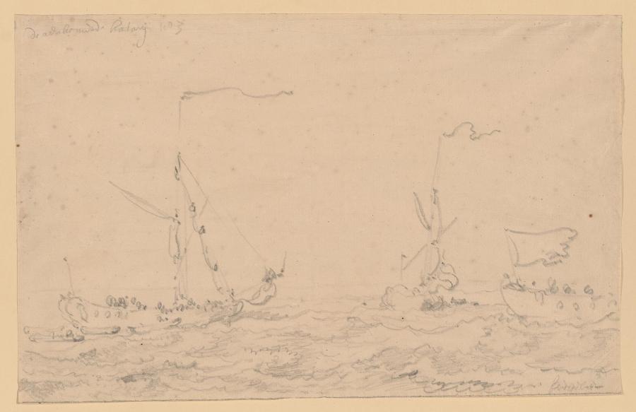 Stormy sea