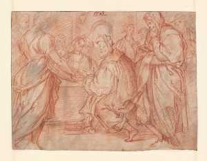 salome-presents-the-head-of-st-john-the-baptist-to-king-herod-copy-after-the-fresco-the-voyage-of-the-three-magi-by-andrea-del-sarto-in-the-chiostro-dello-scalzo-in-ss-annuziata-florenece