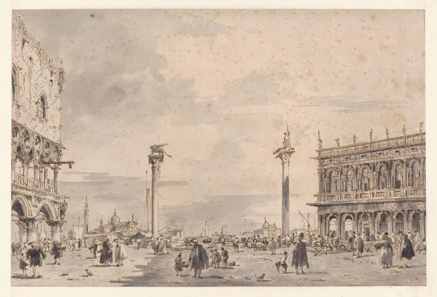 The Piazzetta in Venetië