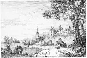 capriccio-landschap-met-het-stadje-pirna-gezien-van-kasteel-sonnenstein-in-de-buurt-van-dresden