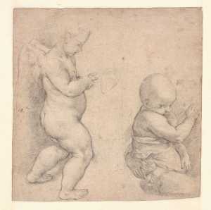 studysheet-with-winged-putto-and-the-christ-child