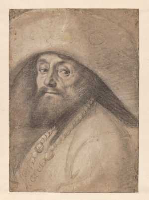 portret-van-een-bebaarde-man-met-een-grote-hoed