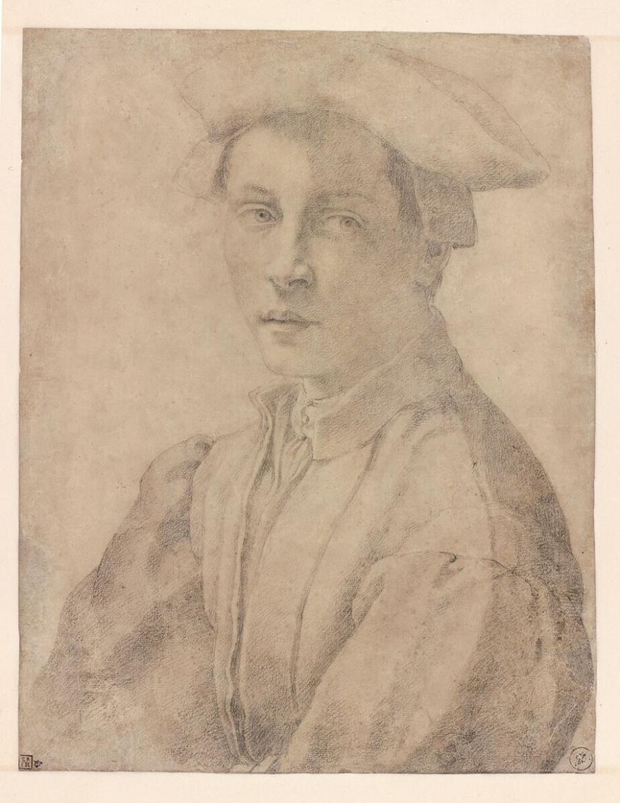 Portret van Andrea Quaratesi (kopie naar Michelangelo)