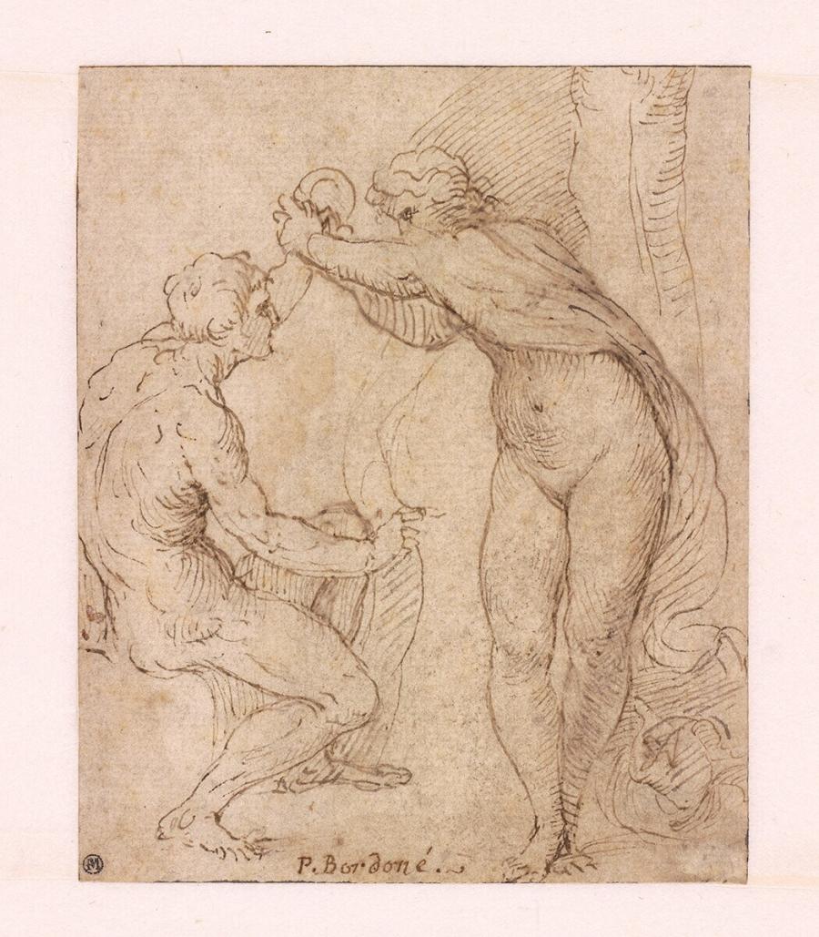 Twee mythologische figuren