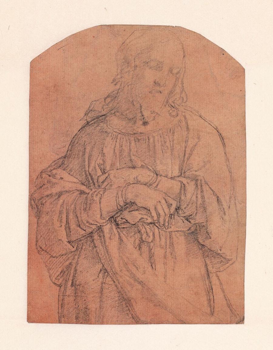 Three-quarter-length Figure of Christ with His Hands Bound
