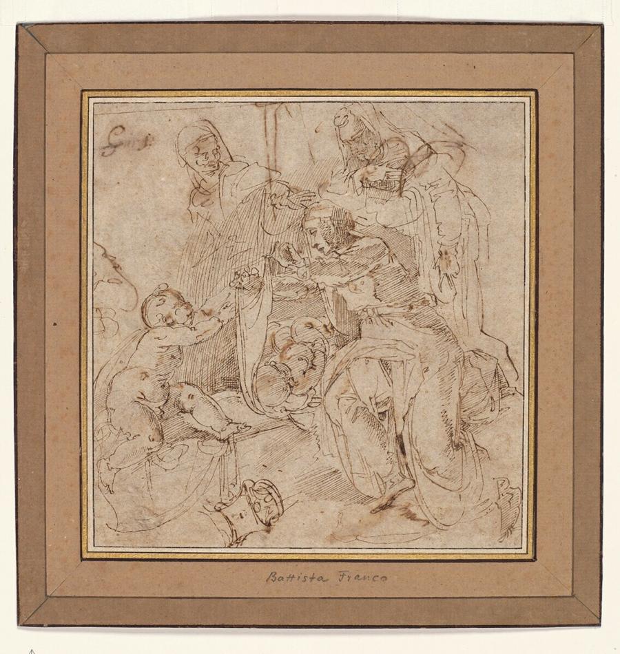 The Holy Family with Elizabeth and the Infant St John