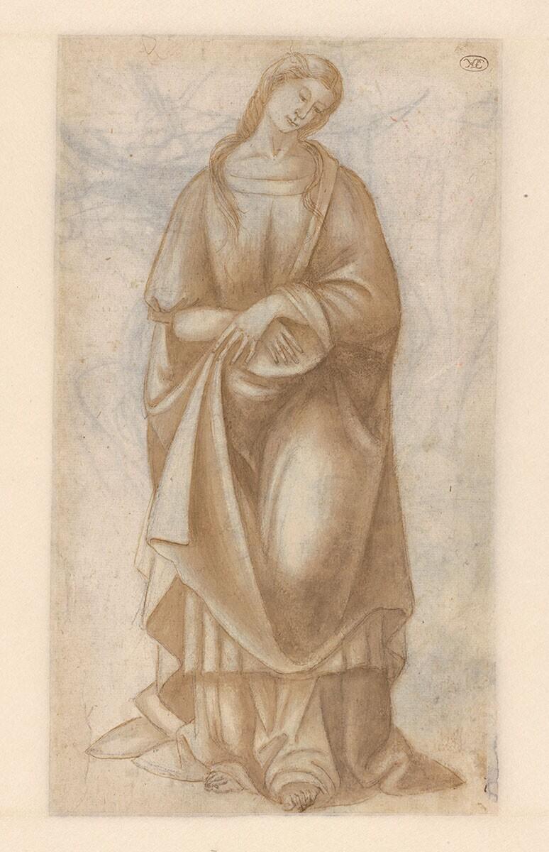 Standing Robed Woman