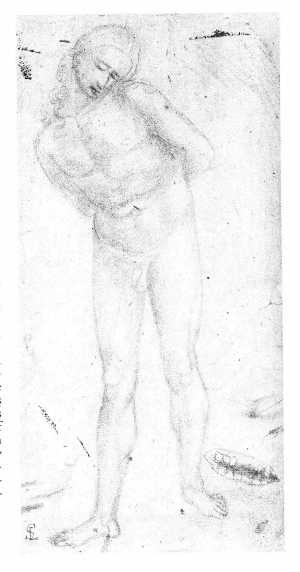 studie-van-een-mannelijk-naakt-voor-de-geseling-van-christus-studie-van-een-half-geopende-mond-recto-studie-van-een-decoratief-motief-verso