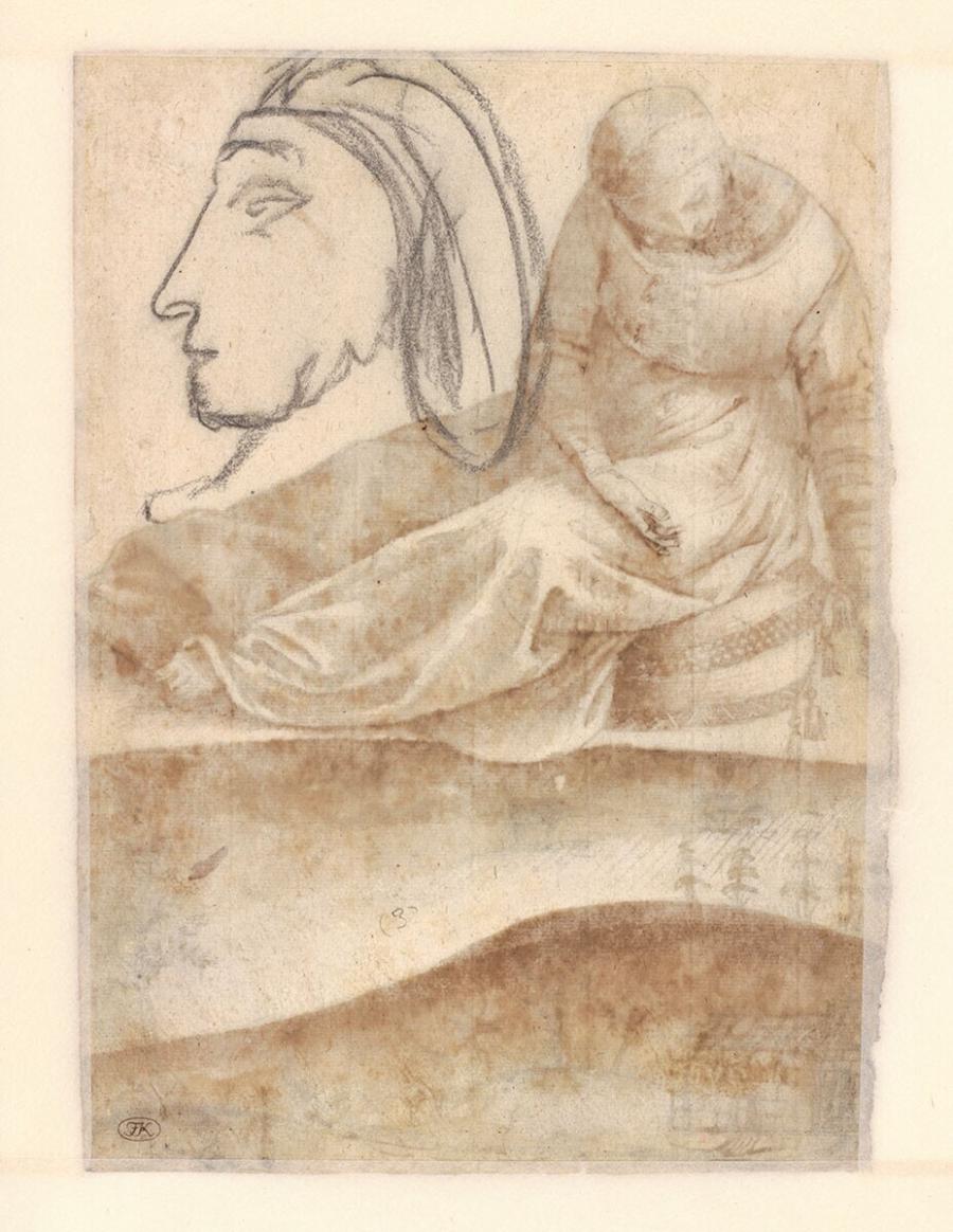 Head in Profile Facing Left