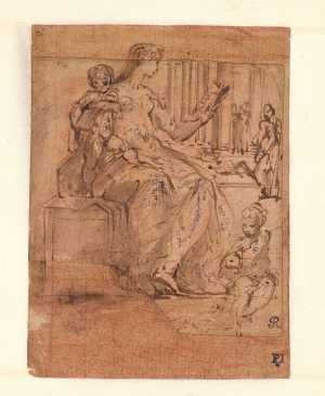 zittende-maria-met-het-christuskind-en-de-kleine-johannes-studie-voor-de-madonna-del-collo-lungo-in-de-uffizi