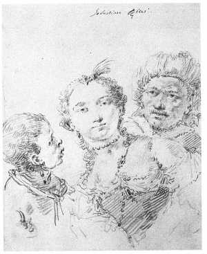 studie-van-drie-figuren-en-buste