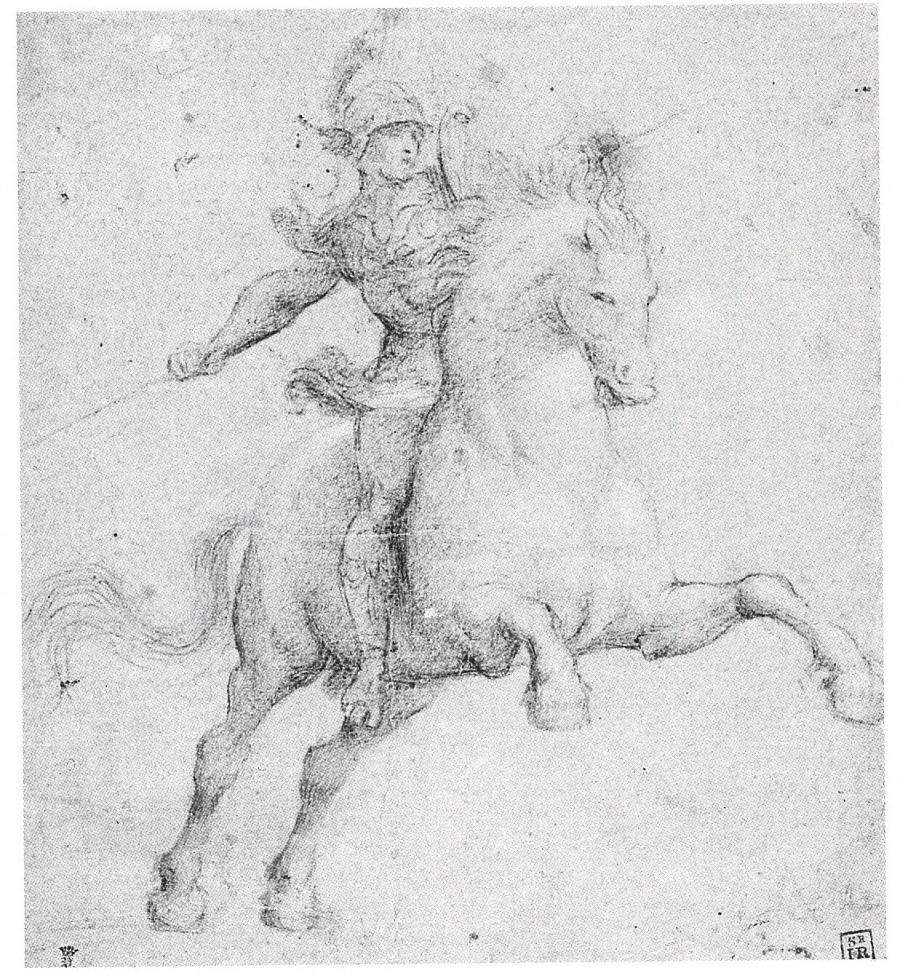 Ruiter te paard (Mettius Curtius)