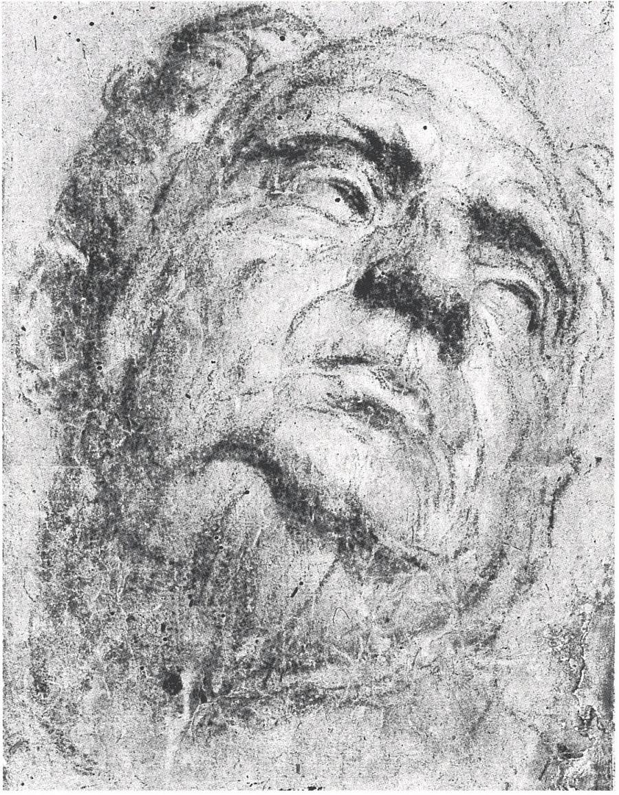 Study After a Marble Bust of the Roman Emperor Vitellius