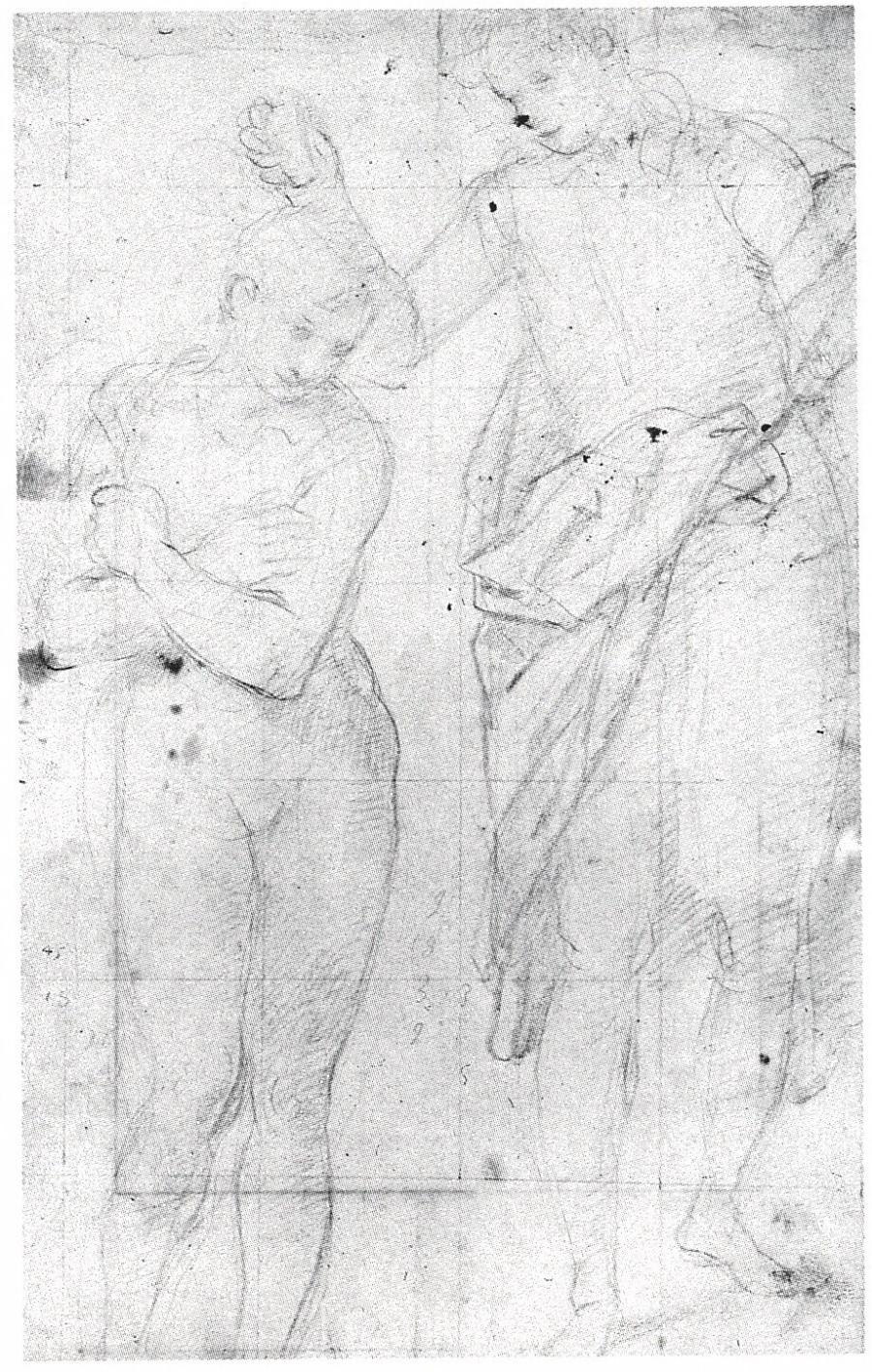 Study of a Nude Woman being Baptized