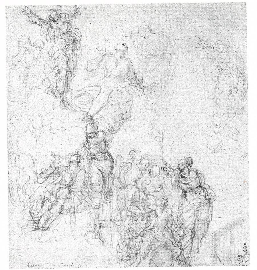 Studies van enkele groepen figuren