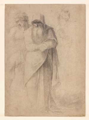 studies-of-a-standing-old-man-and-three-other-figures