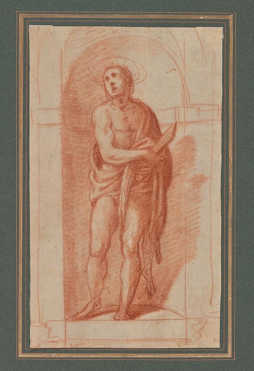 Standing Saint in a Niche