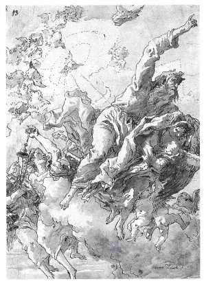 god-de-vader-in-de-wolken-omringd-door-engelen
