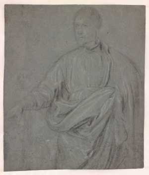 staande-man-te-halven-lijve-draperiestudie