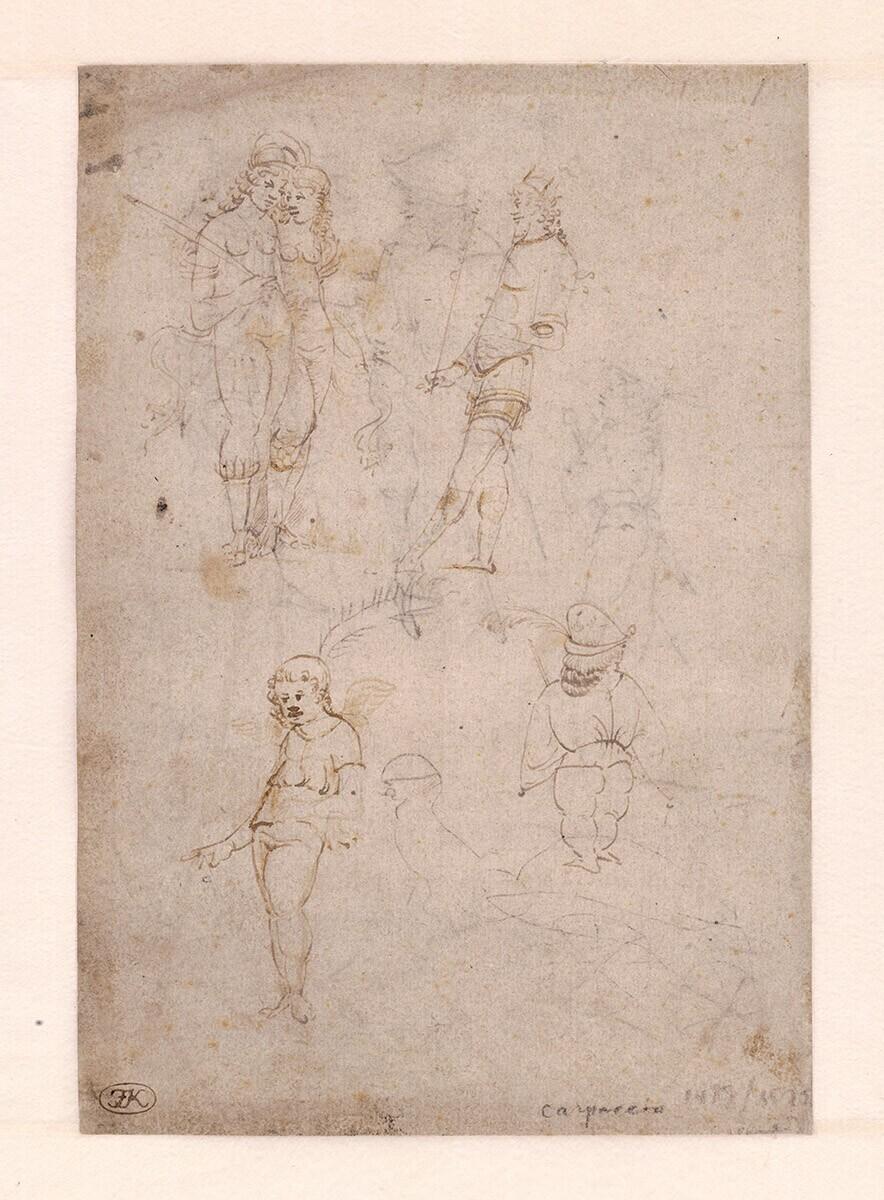 Vijf figuurstudies