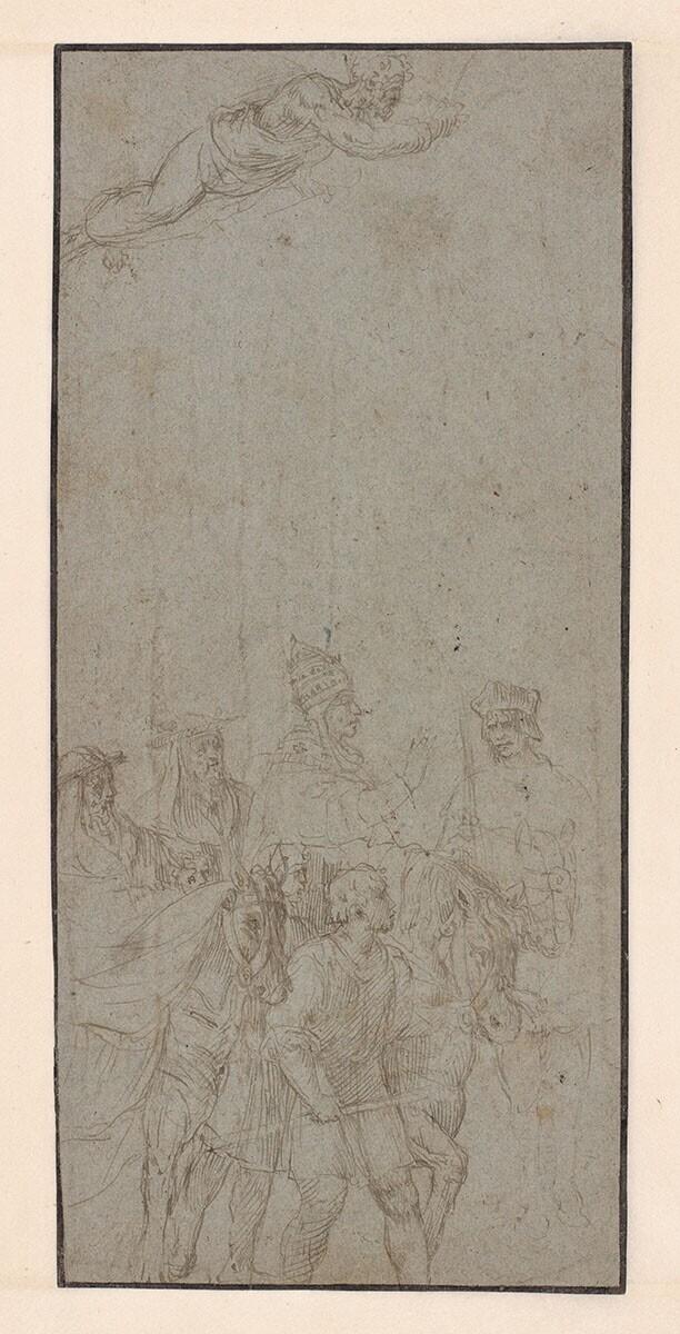 The Meeting between Pope Leo I and Attila the Hun