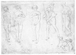 drie-studies-van-staande-naakte-vrouwen-een-heilige-christoforus-een-hesperide-en-twee-spelende-putti