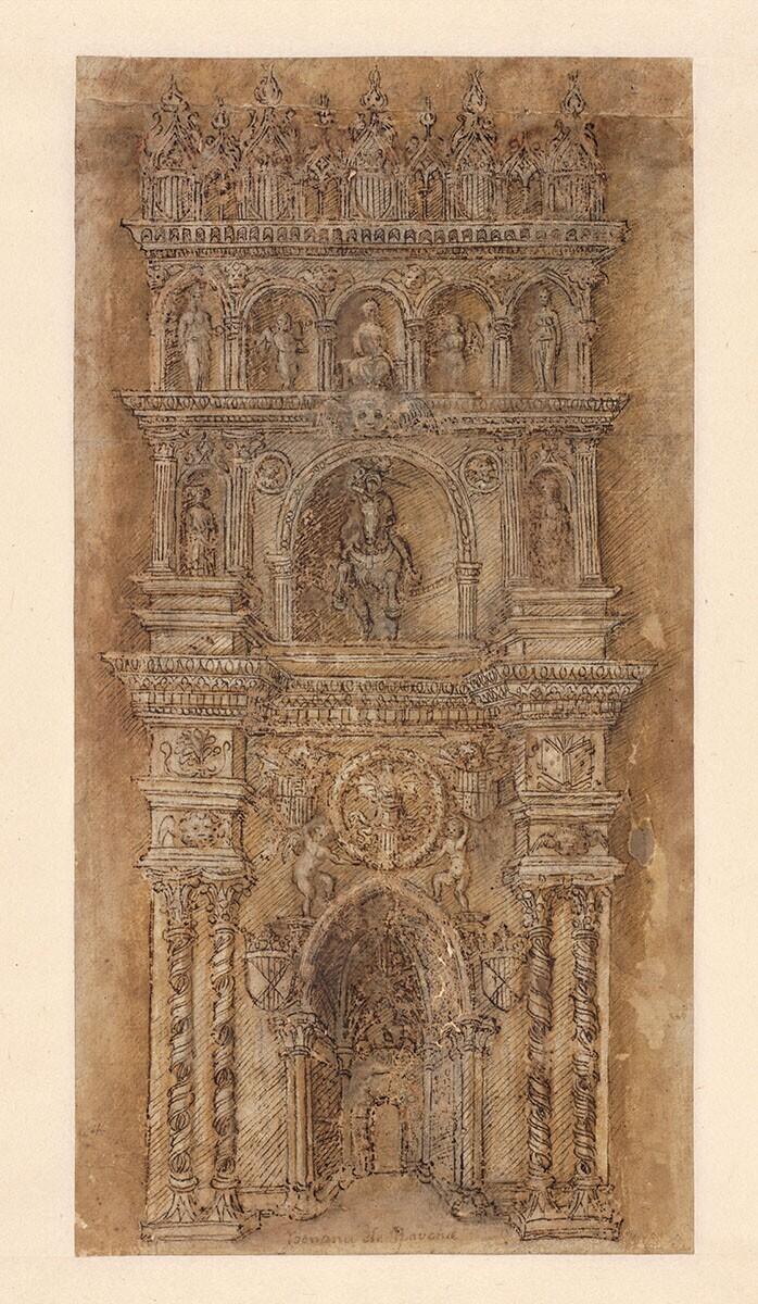 Design for an Arch for Alfonso I of Aragon, King of Naples