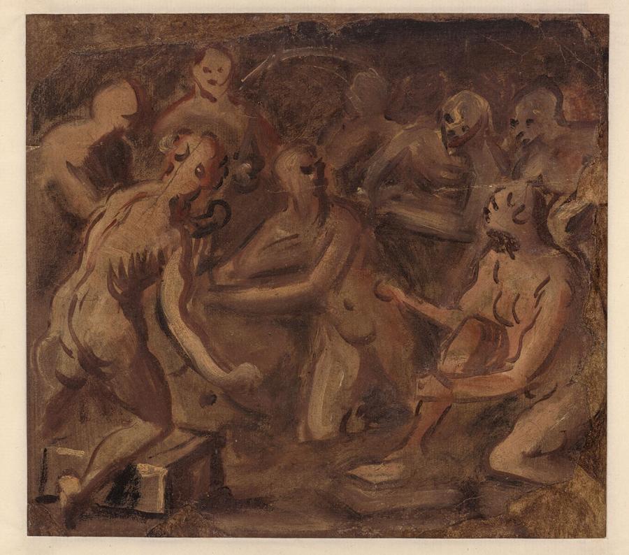 De verzoeking van de heilige Antonius