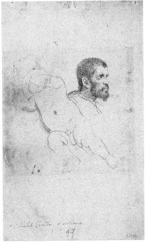 head-of-a-bearded-man-and-a-study-of-a-putto