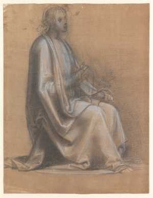 studie-voor-de-zittende-apostel-uiterst-links-in-de-bovenhelft-lunet-van-het-laatste-oordeel-florence-museo-di-san-marco