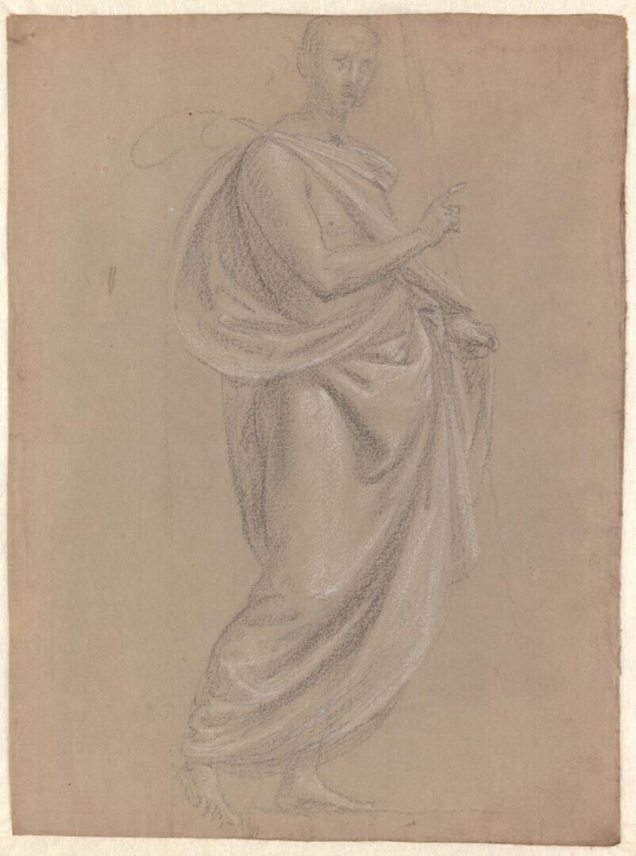 Study of a Standing Man, possibly for a St John the Baptist
