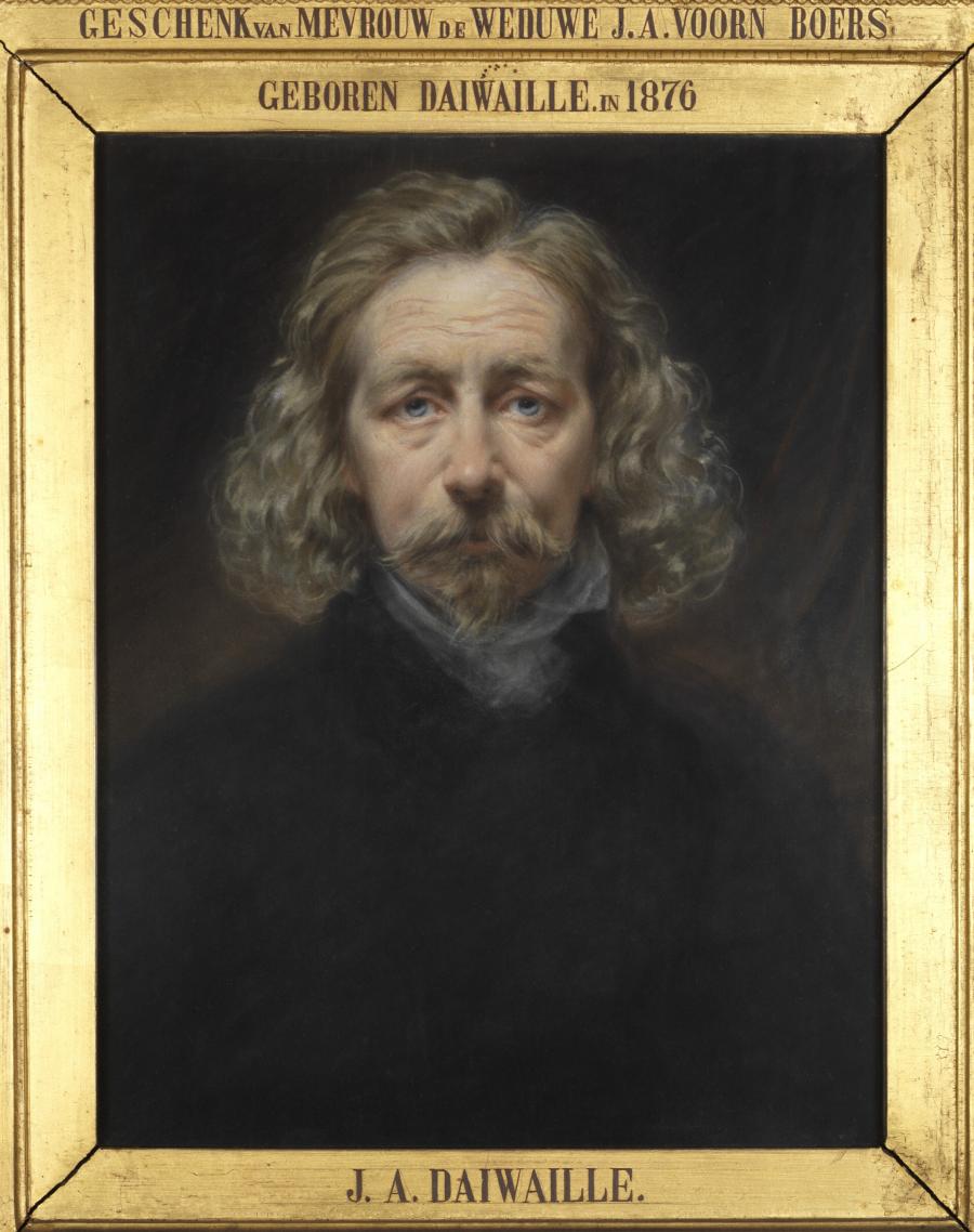 Portret van Jean Augustin Daiwaille