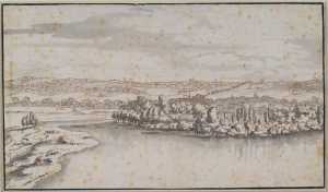 heuvelachtig-landschap-met-een-meer-of-rivier
