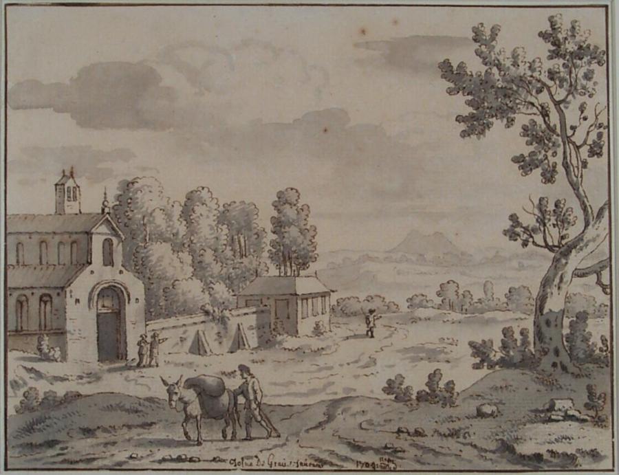 Italian Landscape with a Church