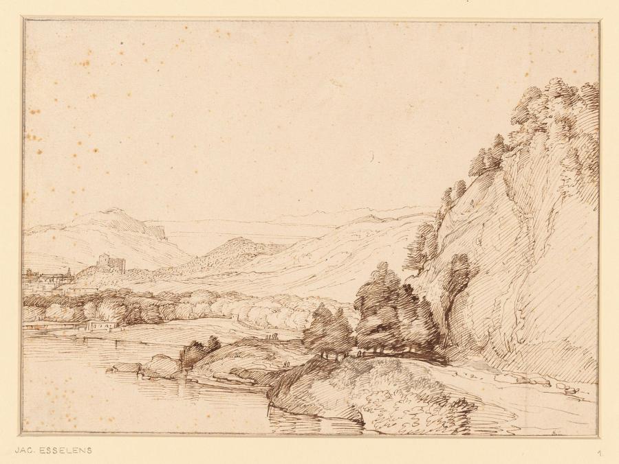 Bergachtig landschap