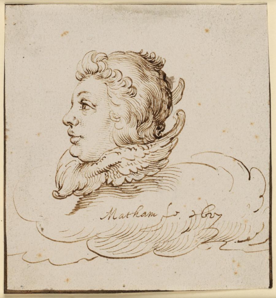 Head of a Cherub