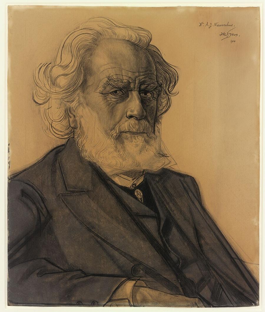 Portrait of Dr. A.J. Domela Nieuwenhuis