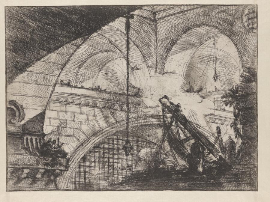 The Arch with a Shell Ornament
