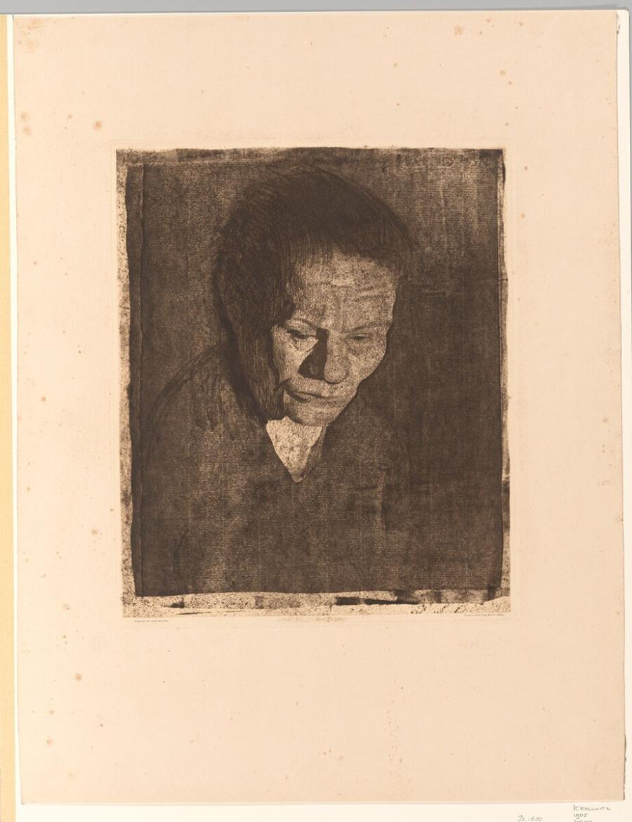 Bowed Head of a Woman