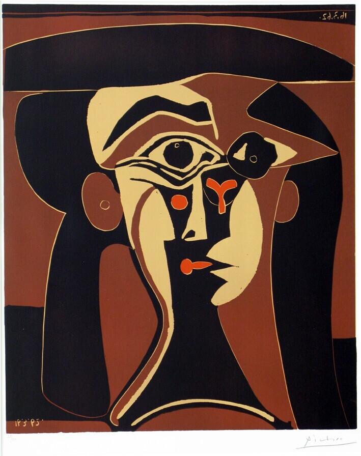 Jacqueline in a Black Hat