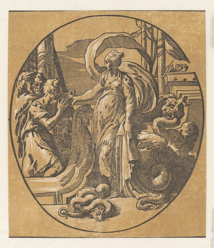 Odysseus op het eiland van Circe