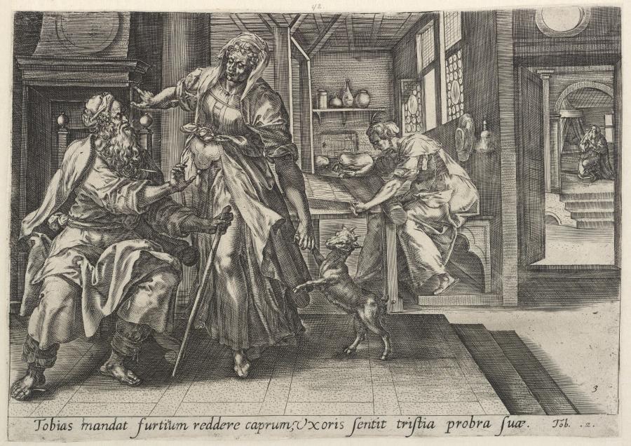 Tobit Accusing Anna of Stealing the Kid