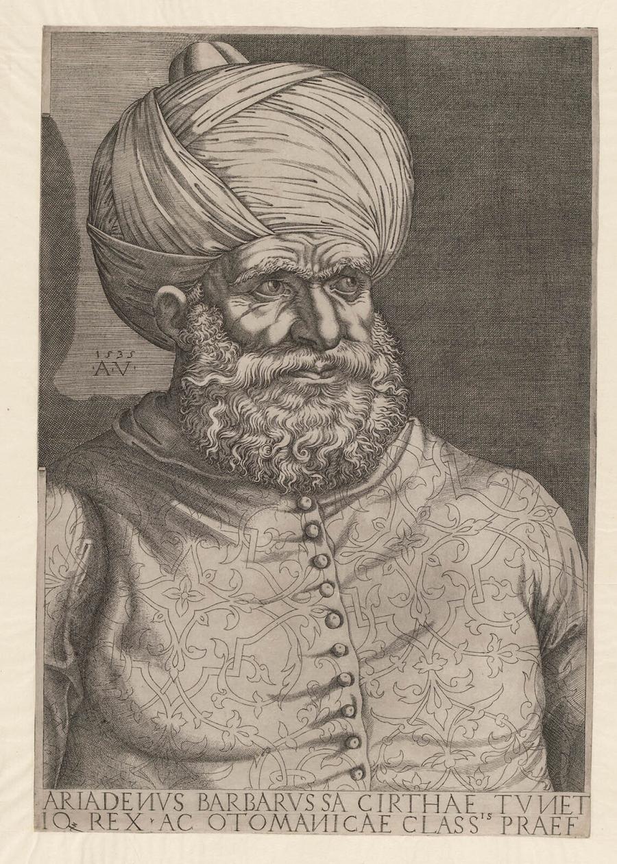 Portret van Khair ad Din (Barbarossa)