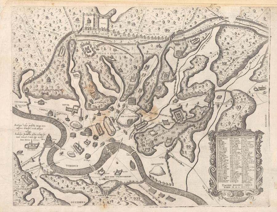Map of Ancient Rome