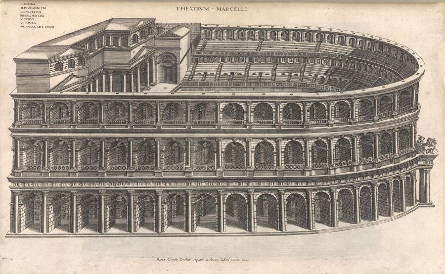 Theatre of Marcellus in Rome