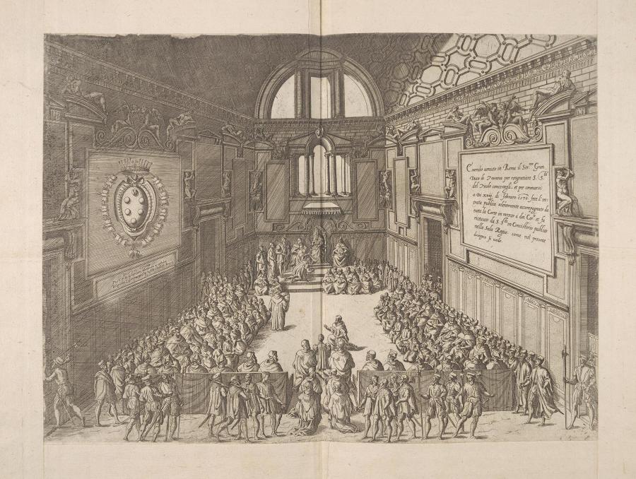 Coronation of Cosimo I as Grand Duke by Pope Pius V