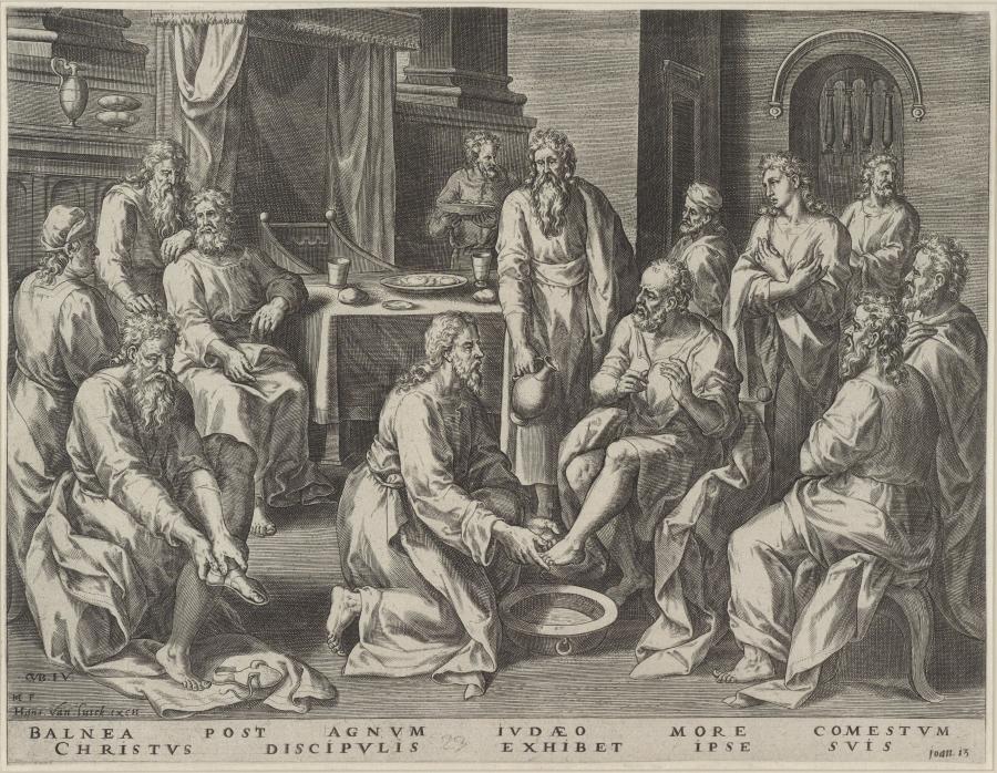 De voetwassing