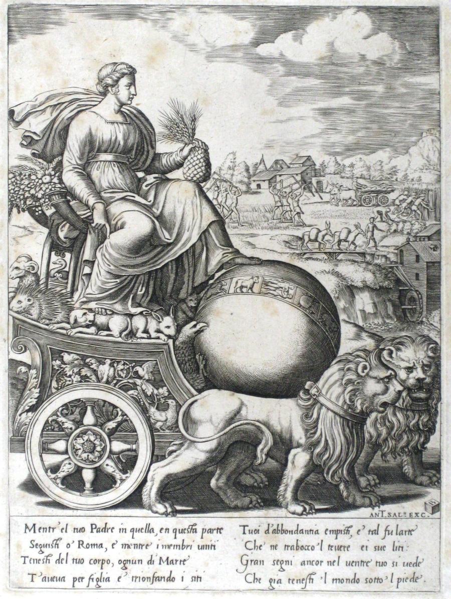 Cybele in Her Chariot