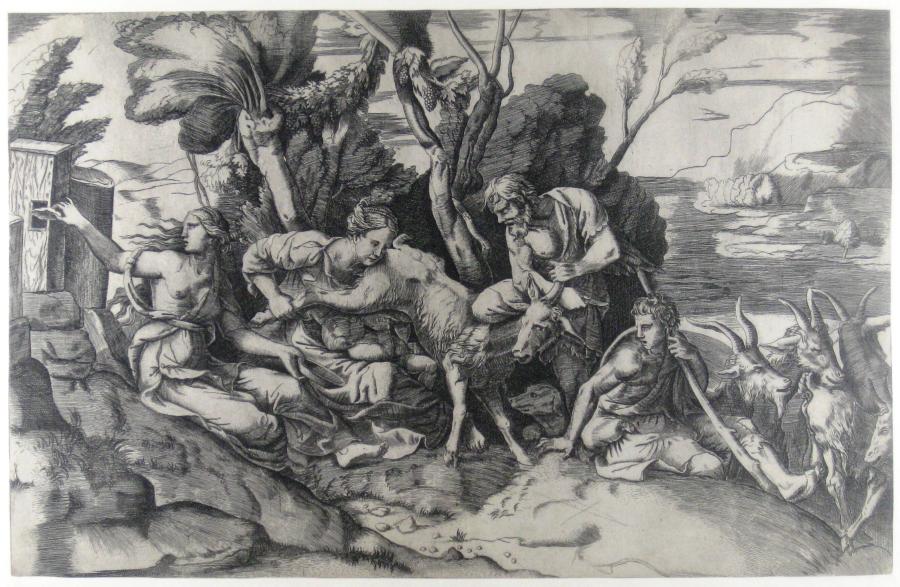 Jupiter Suckled by the Goat Amalthea
